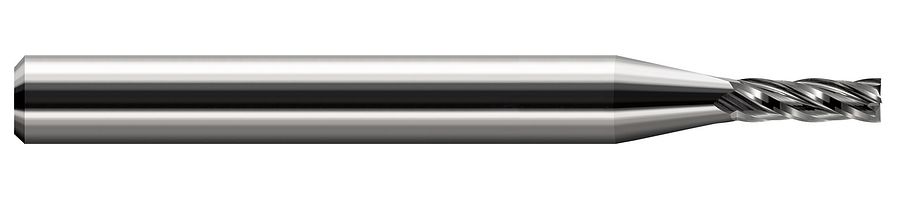 Picture of Harvey Tool 15220 Dia 5/16 LOC 0.8120 OAL2.50 End Mill Standard Flute Standard Helix Carbide Uncoated Single End Square Sharp
